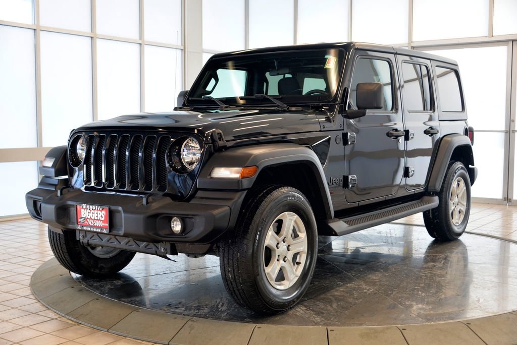 Used 2021 Jeep Wrangler Unlimited Sport image 4