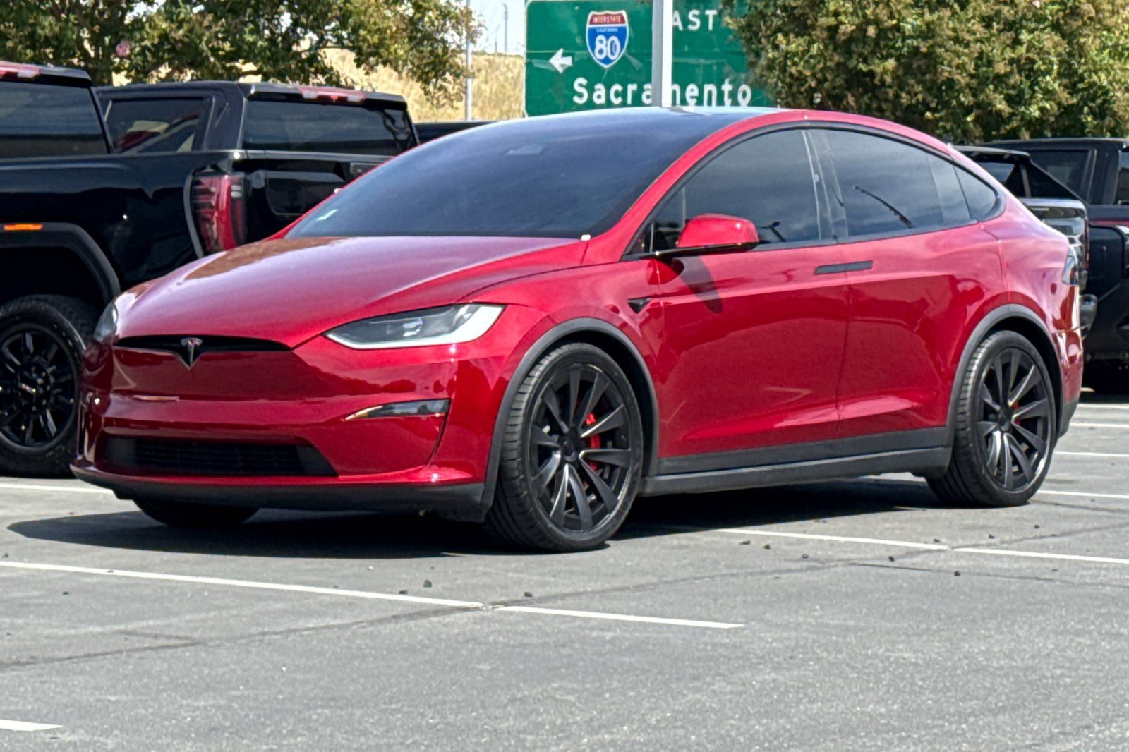 Used 2023 Tesla Model X Plaid AWD/4WD image 9