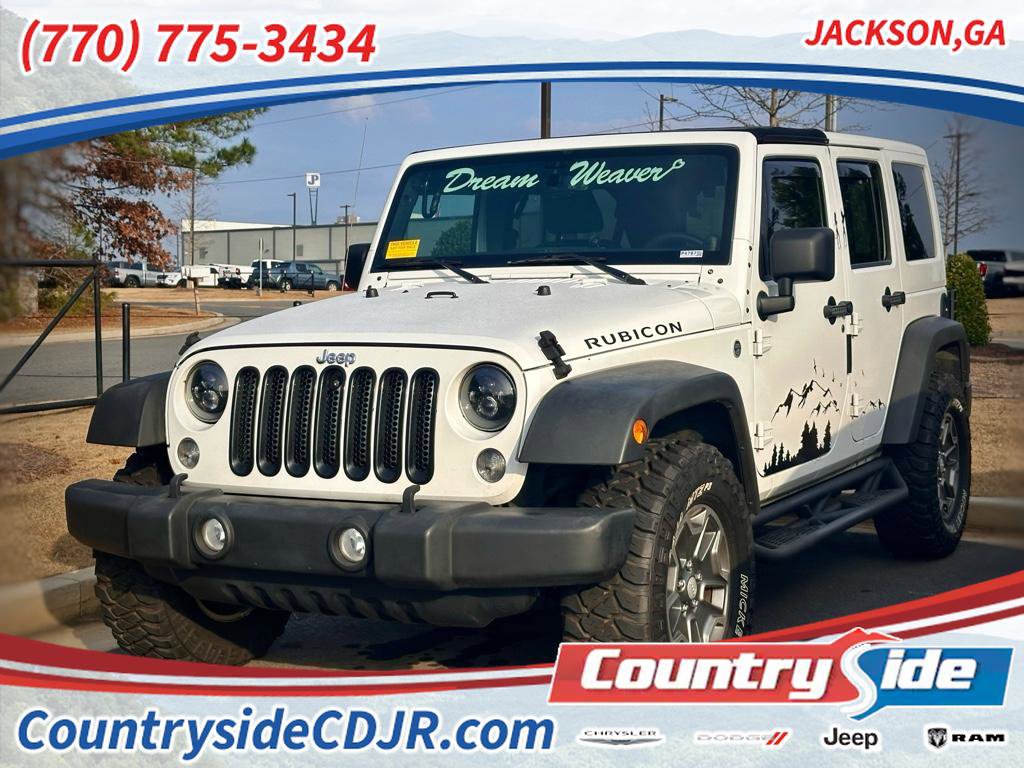 Used 2014 Jeep Wrangler Unlimited Rubicon w/ Connectivity Group AWD/4WD image 1