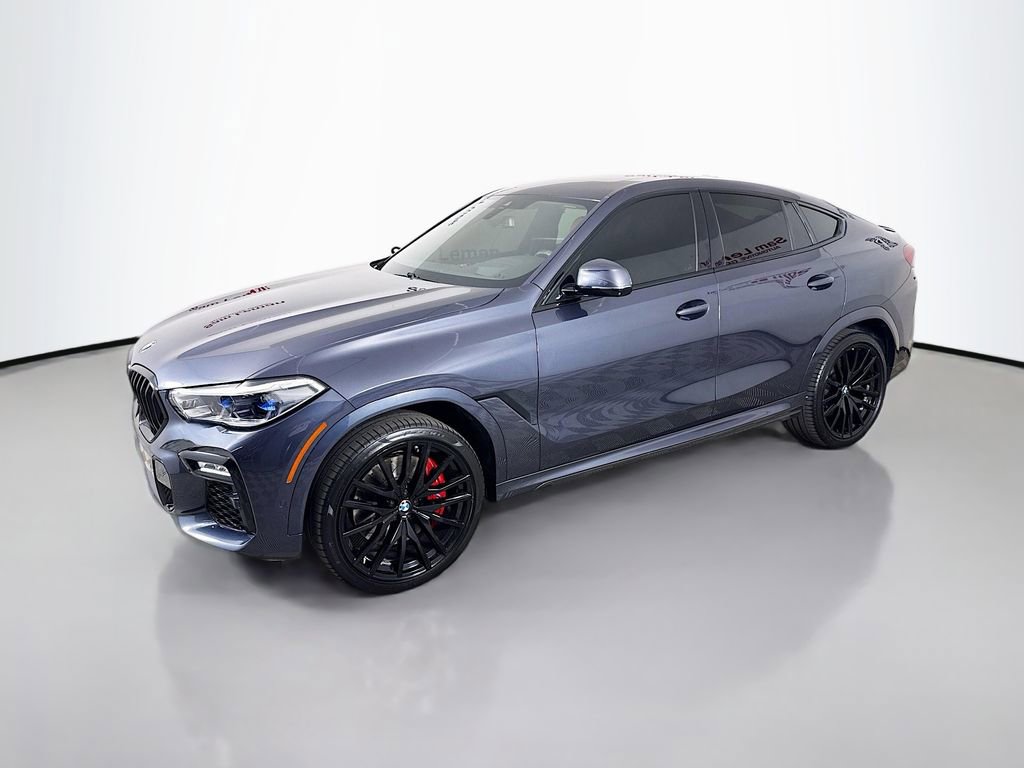 Used 2021 BMW X6 M50i w/ Executive Package image 3