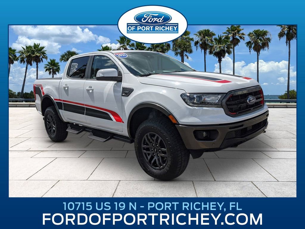 Certified 2021 Ford Ranger Lariat w/ Tremor Off-Road Package image 1