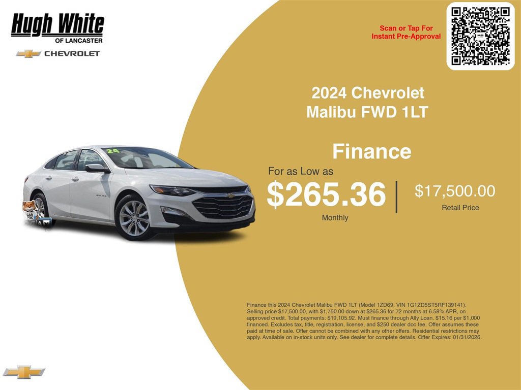 Used 2024 Chevrolet Malibu LT image 3