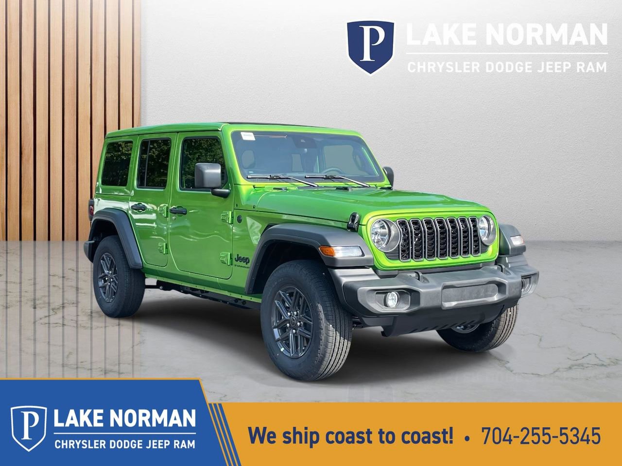 New 2025 Jeep Wrangler Sport S