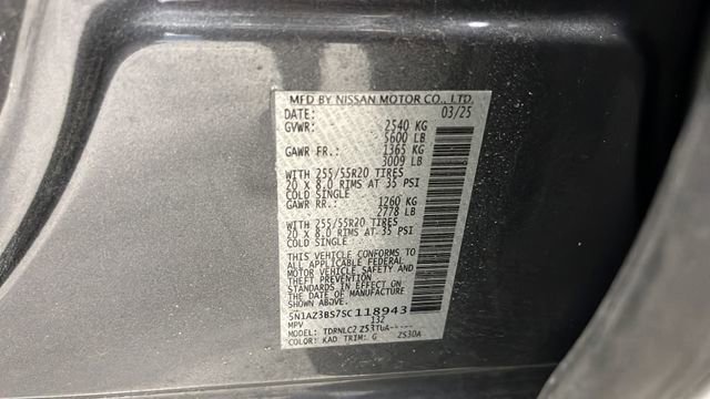 Used 2025 Nissan Murano SV AWD/4WD image 24