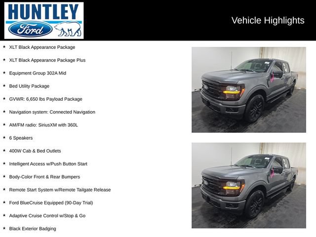 Used 2024 Ford F150 XLT w/ Equipment Group 302A MID AWD/4WD image 2