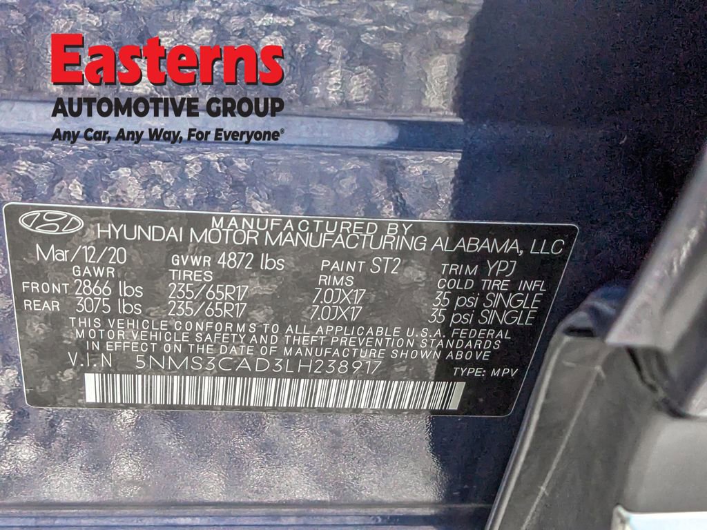 Used 2020 Hyundai Santa Fe SEL image 34