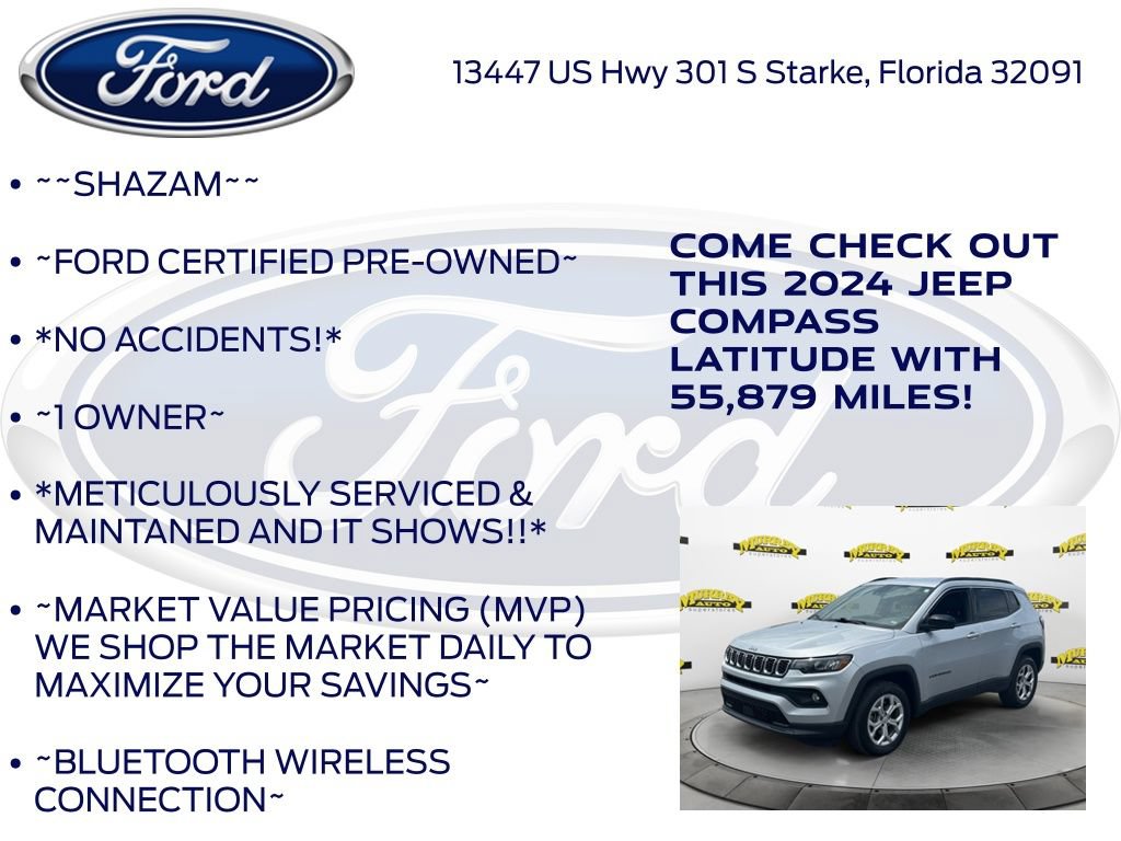 Used 2024 Jeep Compass Latitude AWD/4WD image 5