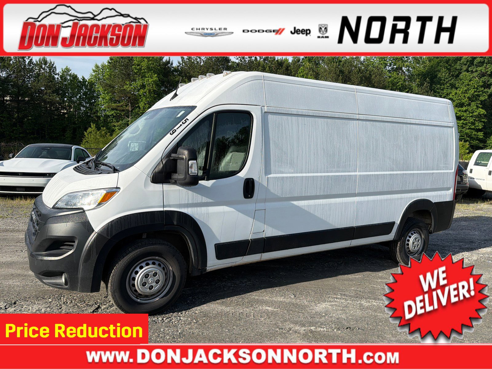 Used 2024 RAM ProMaster 2500 w/ Convenience Group FWD image 1