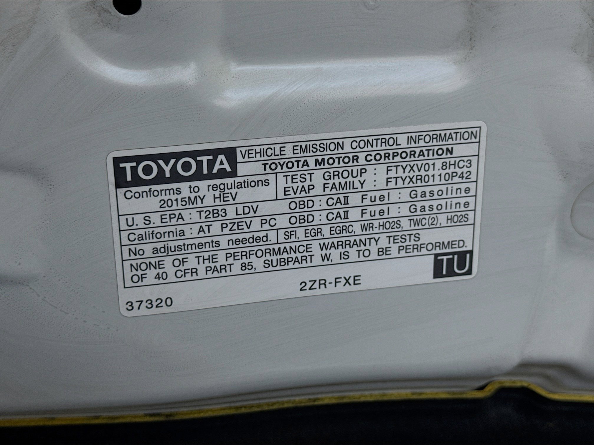 Used 2015 Toyota Prius Two image 19