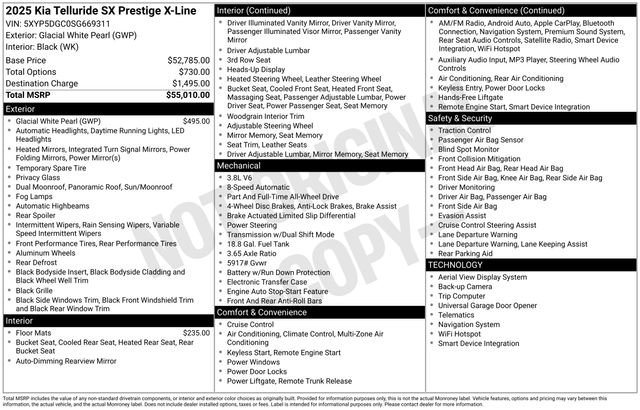 Used 2025 Kia Telluride SX Prestige X-Line image 33