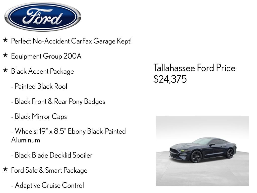 Used 2021 Ford Mustang Premium w/ Black Accent Package image 4