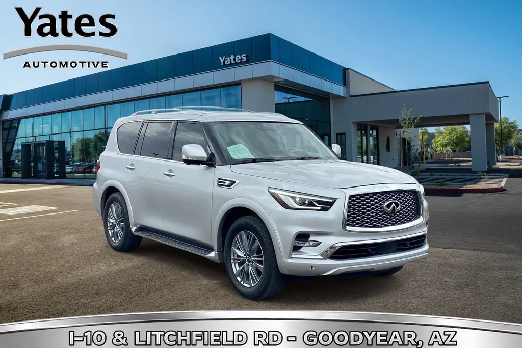 Used 2022 INFINITI QX80 Luxe w/ Cargo Package RWD image 1