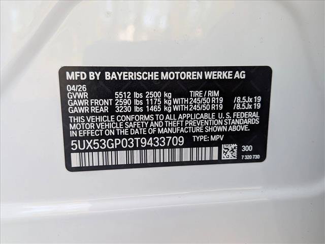 New 2026 BMW X3 xDrive30 AWD/4WD image 17