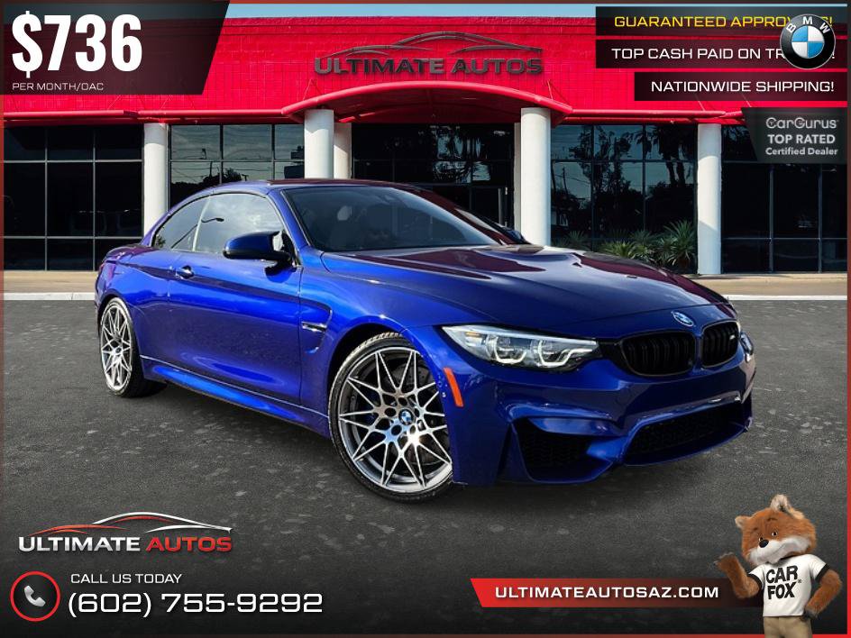 Used 2020 BMW M4 Convertible w/ Competition Package