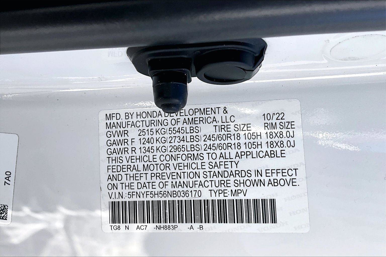 Used 2022 Honda Pilot EX-L image 17