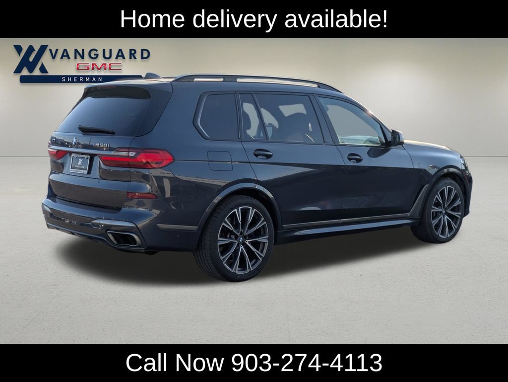 Used 2020 BMW X7 M50i w/ Executive Package AWD/4WD image 9