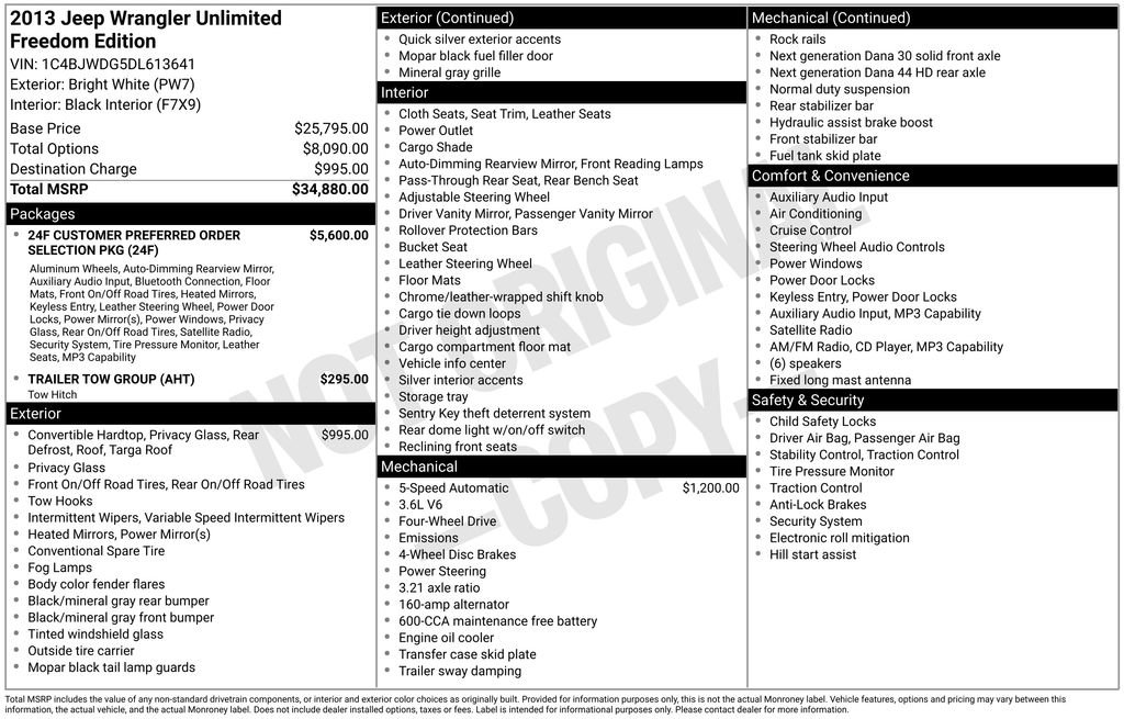 Used 2013 Jeep Wrangler Unlimited Sport image 2