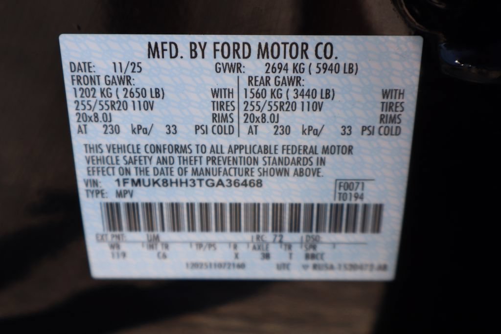 Used 2026 Ford Explorer Platinum AWD/4WD image 38