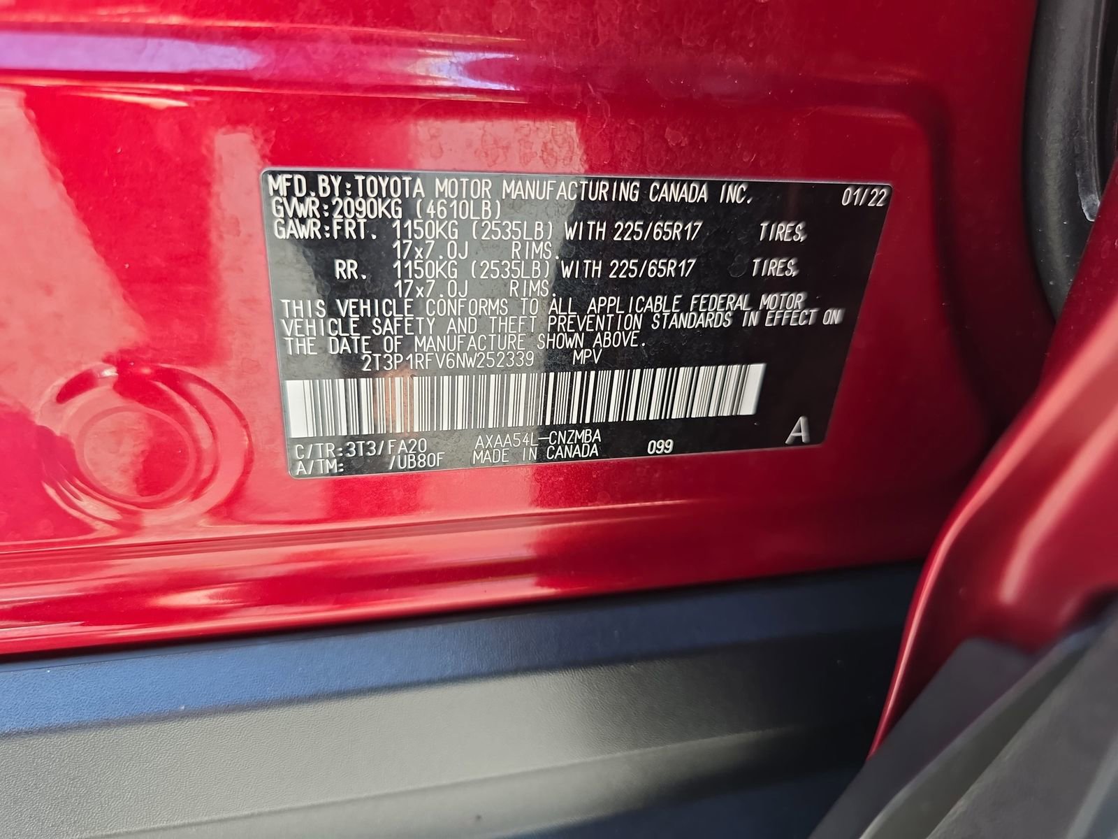 Used 2022 Toyota RAV4 XLE w/ Convenience Package AWD/4WD image 35