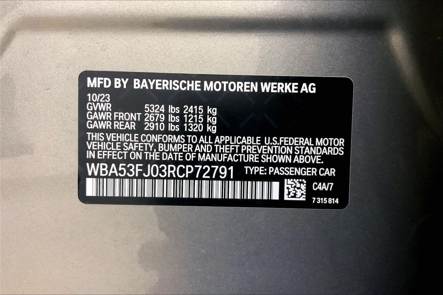 Used 2024 BMW 530i xDrive w/ Executive Package AWD/4WD image 36