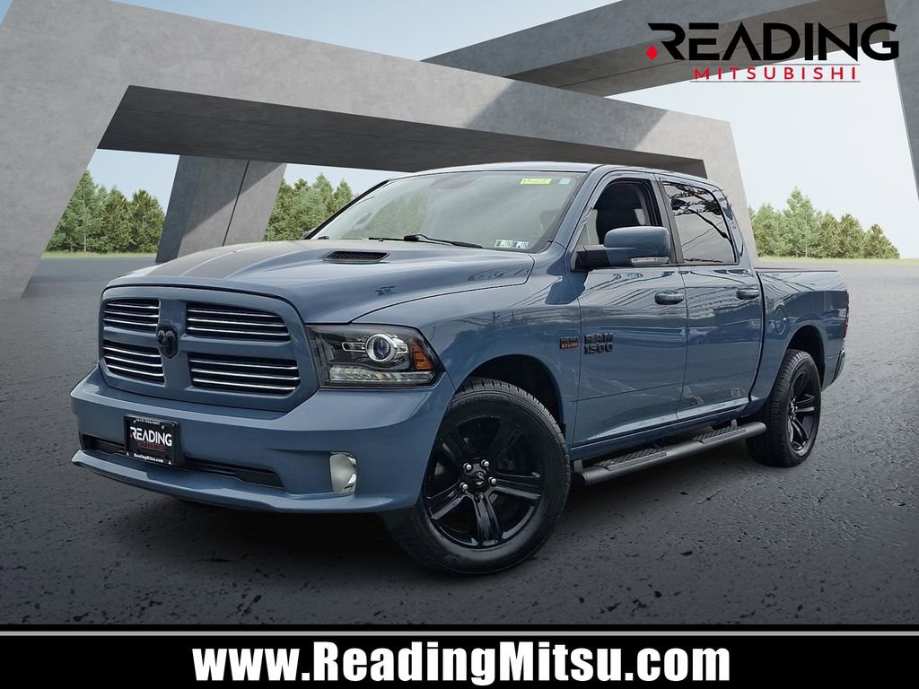 Used 2015 RAM 1500 Sport w/ Ceramic Blue Sport Package