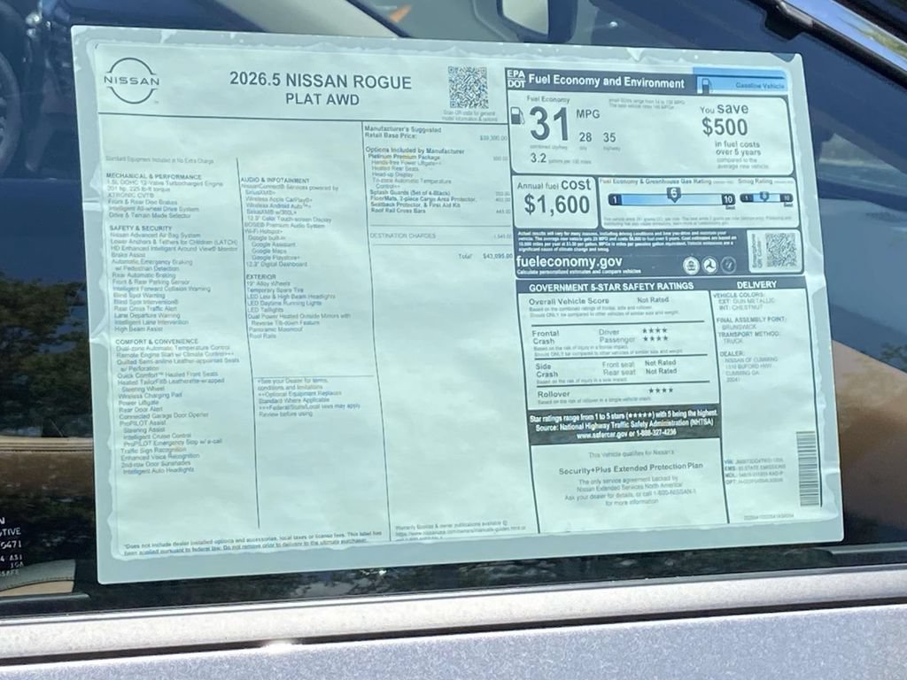 New 2026 Nissan Rogue Platinum w/ Platinum Premium Package AWD/4WD video 2