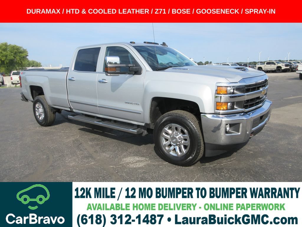 Certified 2019 Chevrolet Silverado 3500 LTZ w/ Duramax Plus Package