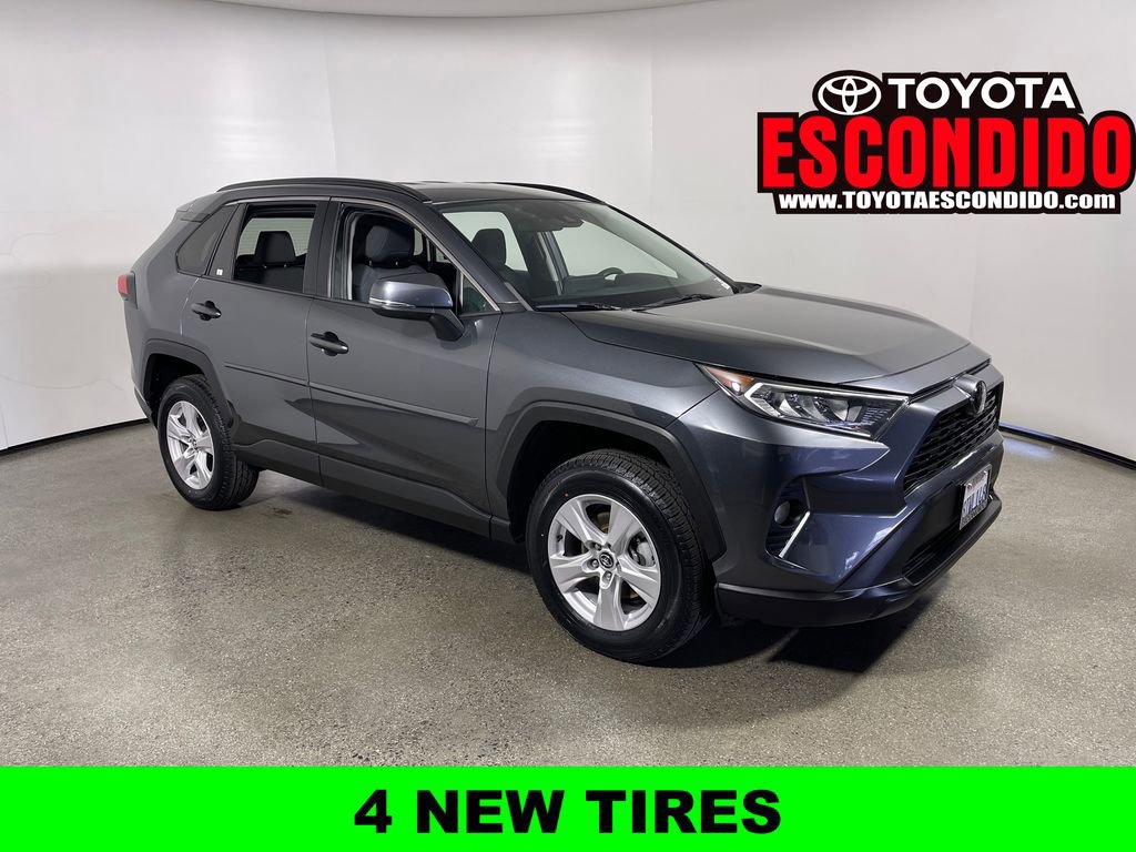 Certified 2021 Toyota RAV4 XLE FWD image 1