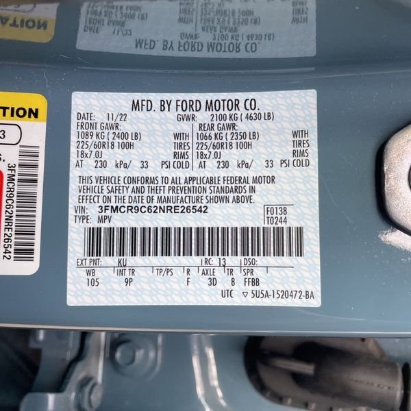 Used 2022 Ford Bronco Sport Outer Banks w/ Tech Package image 20