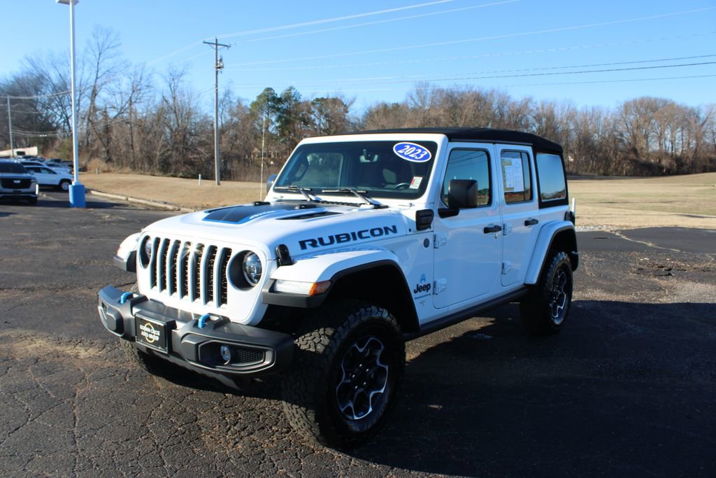 Used 2023 Jeep Wrangler Unlimited Rubicon 4xe w/ Cold Weather Group image 4
