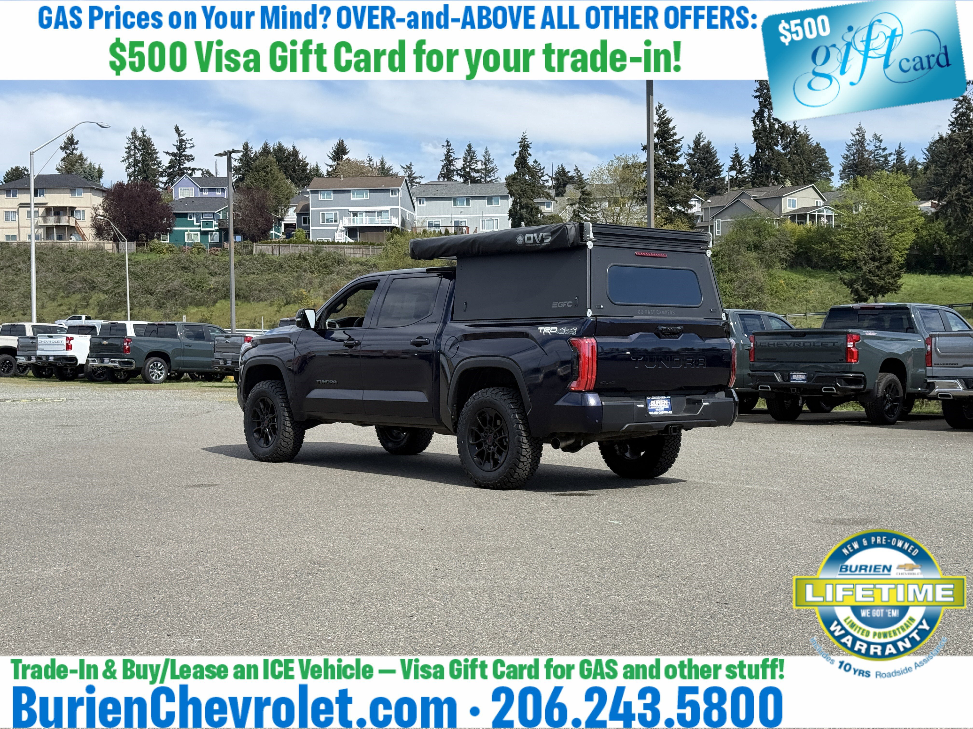 Used 2025 Toyota Tundra Limited w/ TRD Off-Road Package AWD/4WD image 53