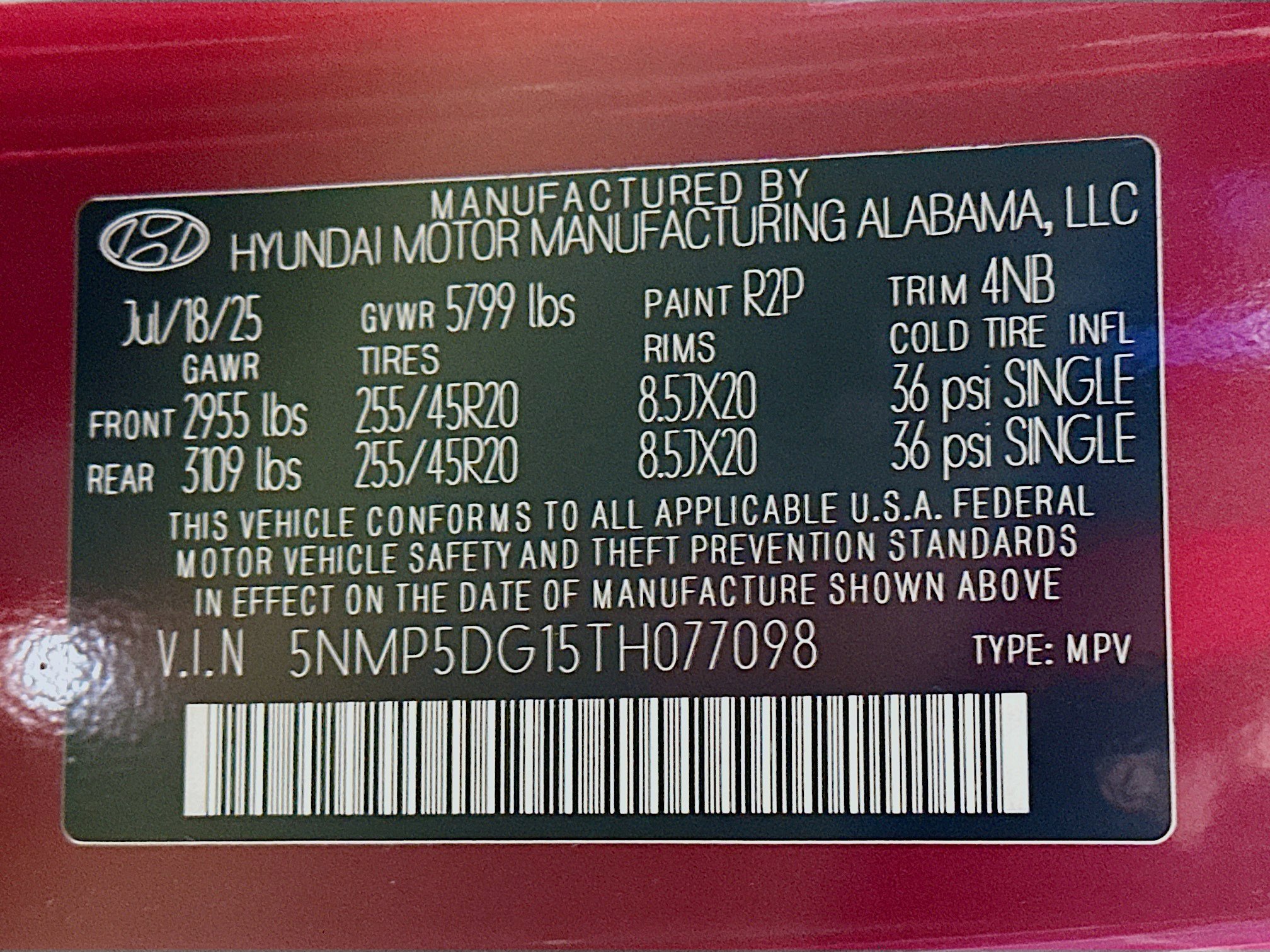 New 2026 Hyundai Santa Fe Calligraphy image 32