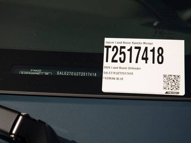 New 2026 Land Rover Defender 110 X-Dynamic SE image 36