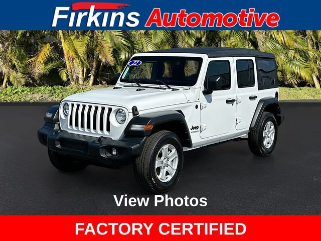 Used 2022 Jeep Wrangler Unlimited Sport