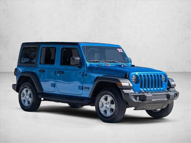 Used 2022 Jeep Wrangler Unlimited Sport image 3