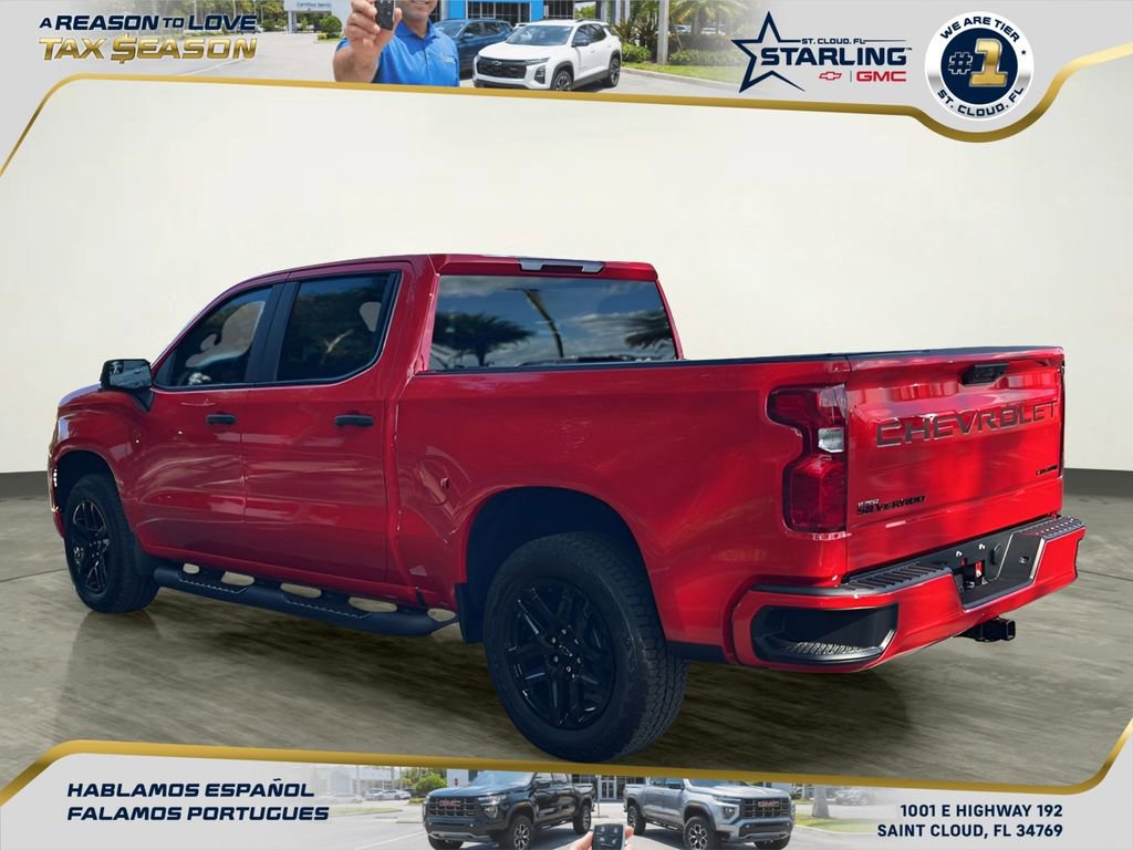 New 2026 Chevrolet Silverado 1500 Custom w/ Turbomax Blackout Package image 4