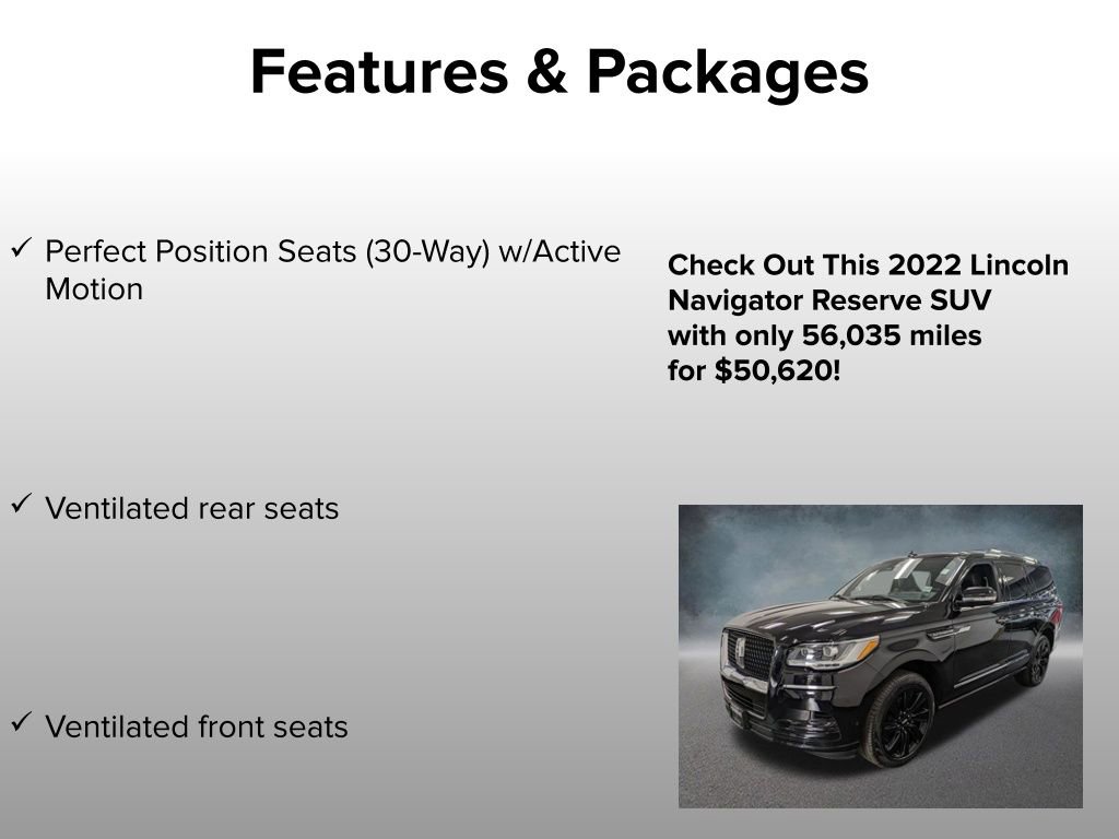 Certified 2022 Lincoln Navigator Reserve image 8