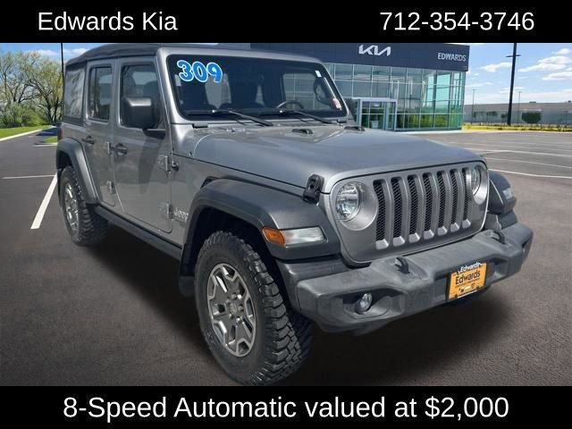 Used 2018 Jeep Wrangler Unlimited Sport AWD/4WD image 1