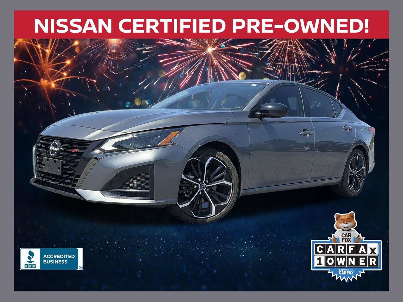 Certified 2023 Nissan Altima 2.5 SR FWD image 1