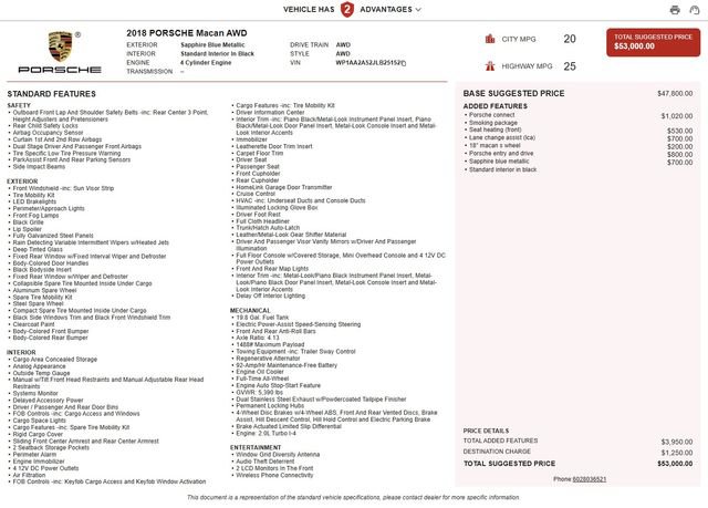 Used 2018 Porsche Macan AWD/4WD image 12