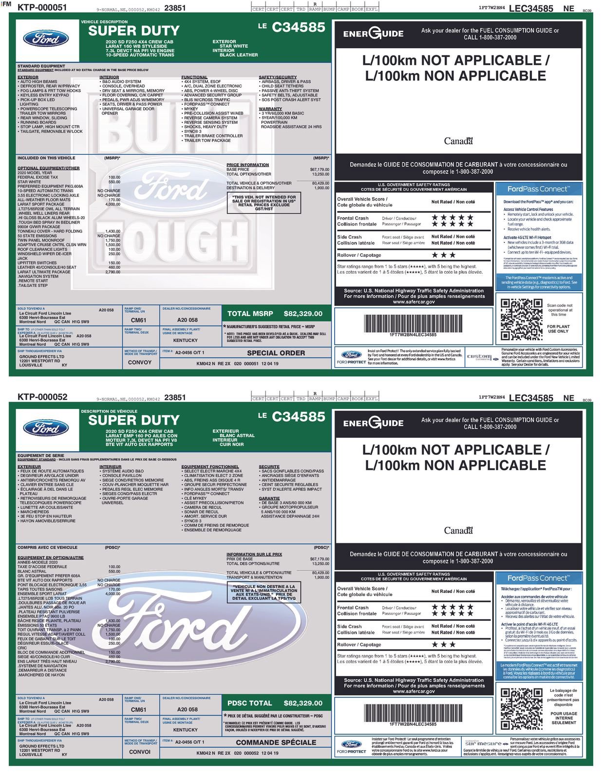 Used 2020 Ford F250 Lariat AWD/4WD image 4