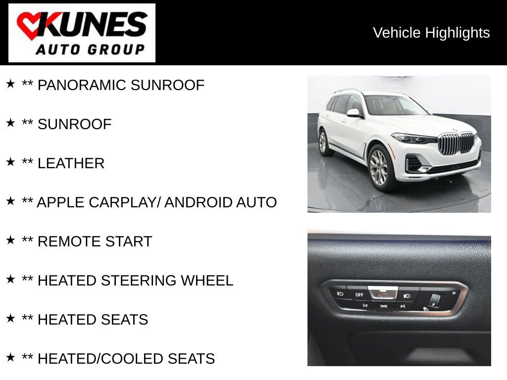 Used 2022 BMW X7 xDrive40i w/ Executive Package image 2