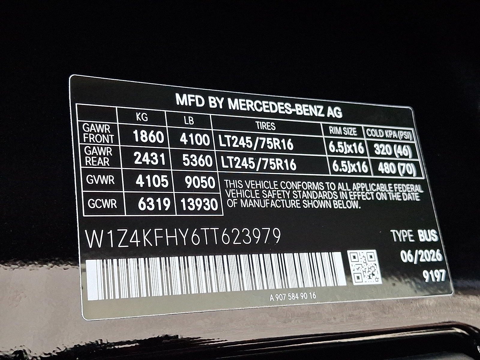 New 2026 Mercedes-Benz Sprinter 2500 image 10