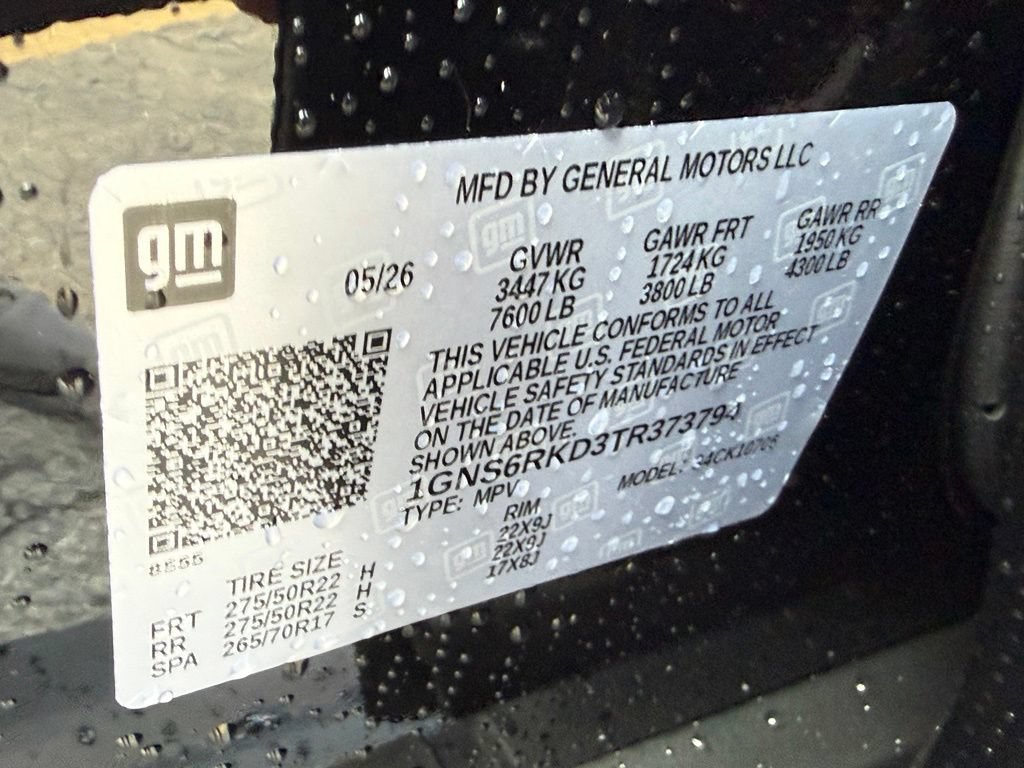 New 2026 Chevrolet Tahoe RST w/ Sun And Tow Package AWD/4WD image 66