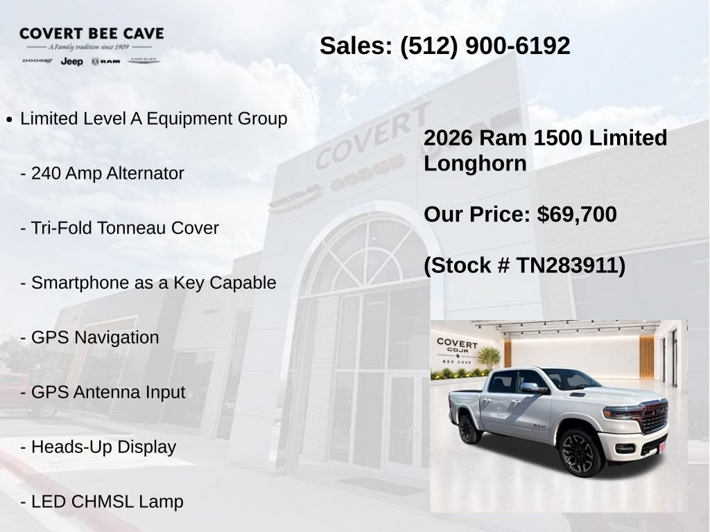 New 2026 RAM 1500 Limited AWD/4WD image 13