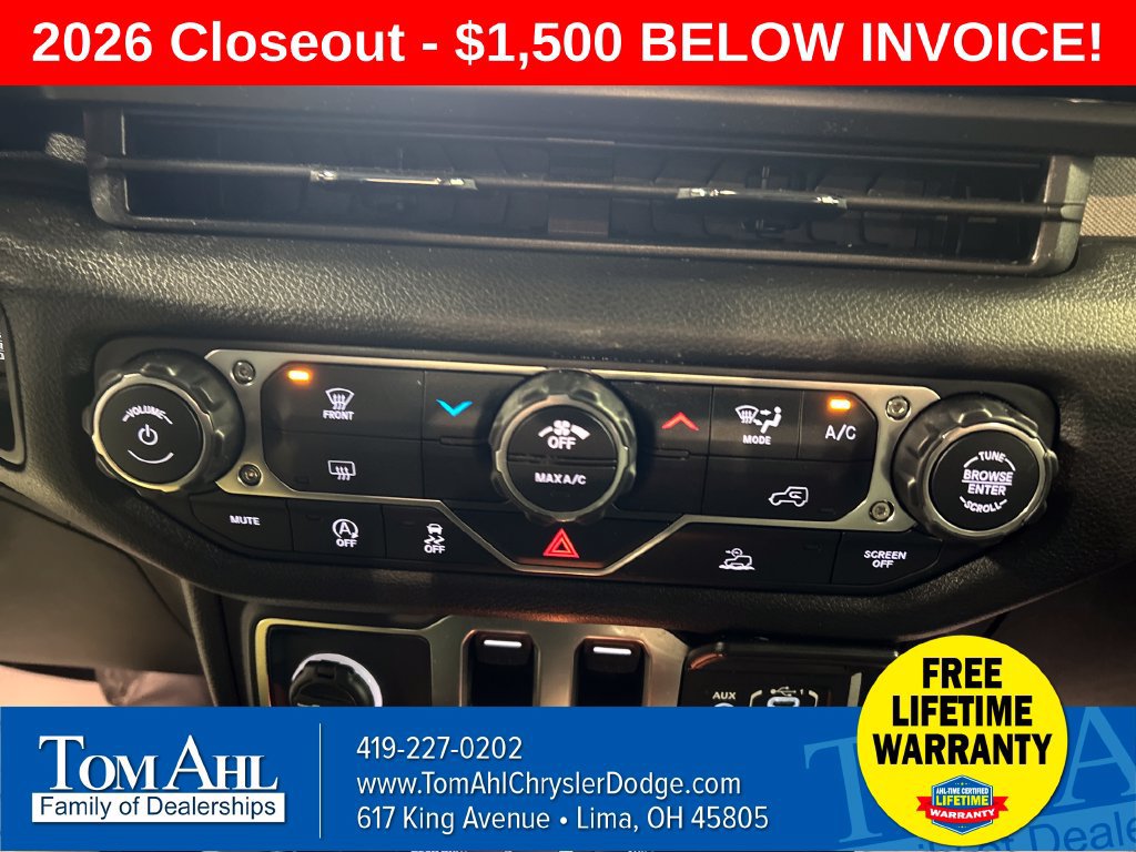 New 2026 Jeep Wrangler Sport AWD/4WD image 17