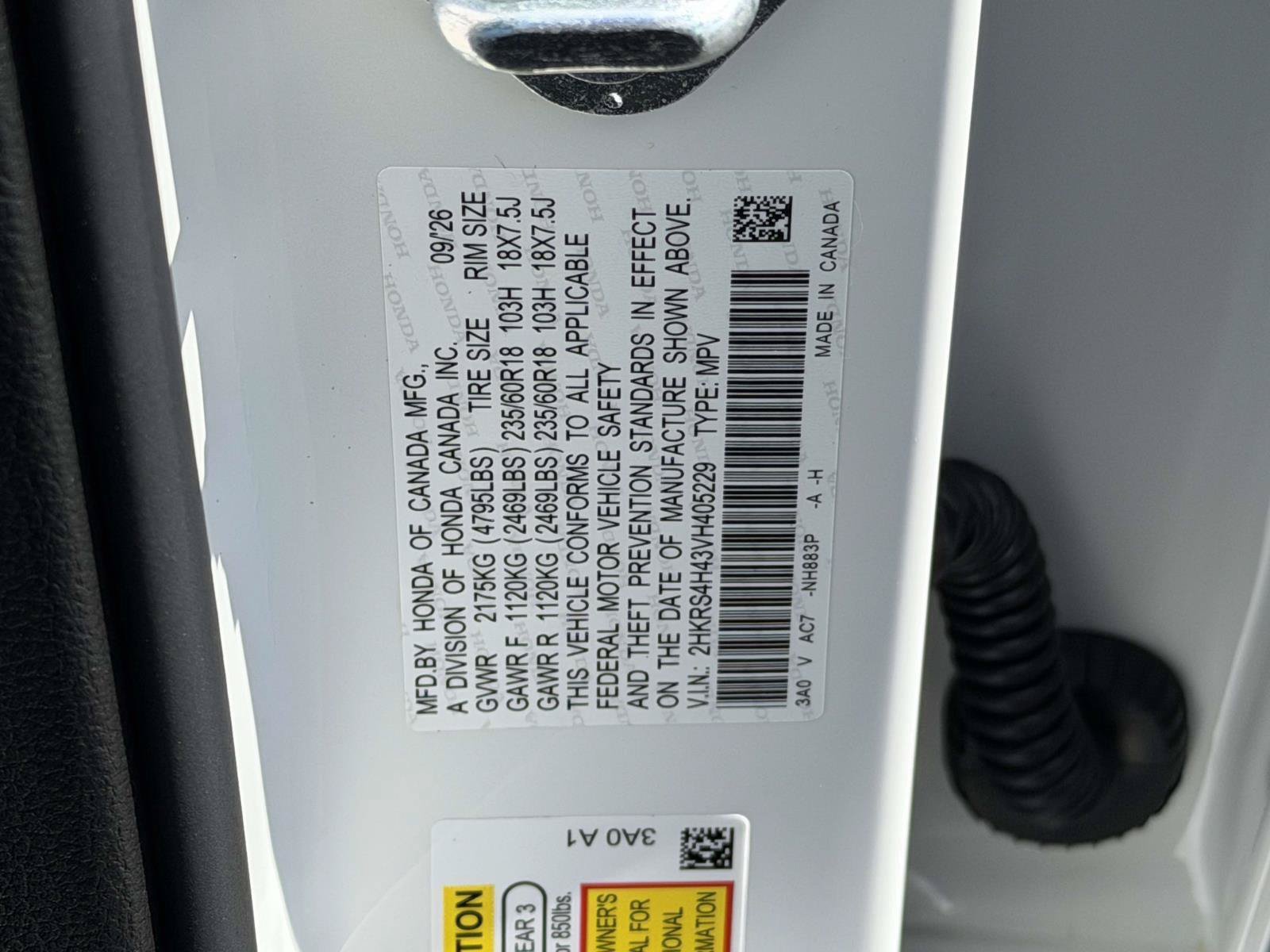 New 2027 Honda CR-V EX image 21