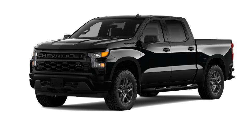 New 2026 Chevrolet Silverado 1500 Custom w/ Turbomax Blackout Package RWD image 26