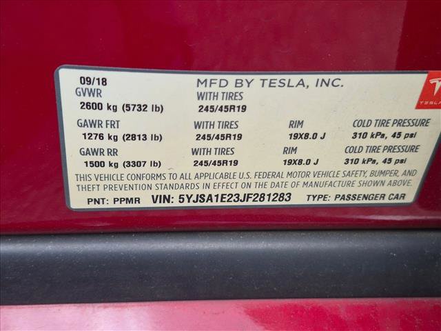 Used 2018 Tesla Model S 75D AWD/4WD image 15