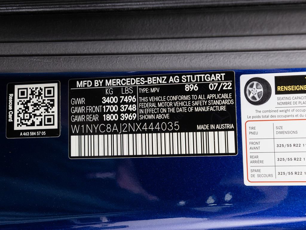 Used 2022 Mercedes-Benz G 63 AMG Squared w/ AMG Night Package image 37